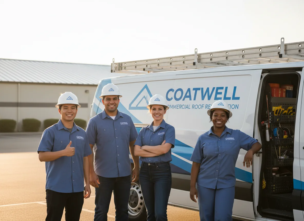 Commercial roof coating company in Horseshoe Bay, TX